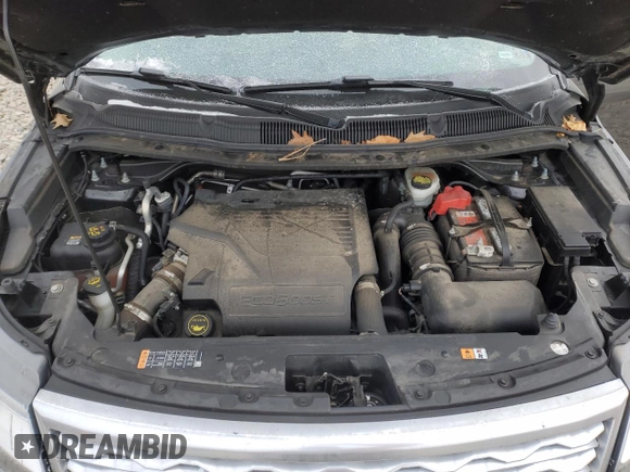 2016 Ford Explorer Platinum with VIN 1FM5K8HT2GGC58644, listed as a Copart auction lot 41653235 with Not Provided miles and Salvage Title. Bid and sale history available at DreamBid. Image 12.