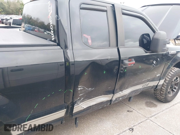 2015 Ford F-150 XLT with VIN 1FTEX1EP2FFC73234, listed as a IAAI auction lot 41661655 with 150,371 mi miles. Bid and sale history available at carsss.com. Image 6.