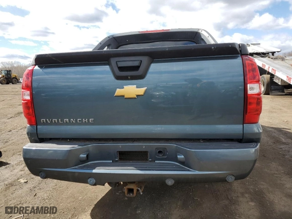 2012 Chevrolet Avalanche LS with VIN 3GNTKEE71CG219907, listed as a Copart auction lot 48392945 with 219,266 mi miles and Salvage Title. Bid and sale history available at carsss.com. Image 6.