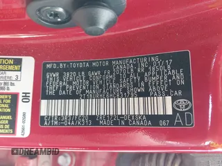 2017 Toyota Corolla L with VIN 2T1BURHE6HC831795, listed as a IAAI auction lot 42561179 with 94,236 mi miles and . Bid and sale history available at DreamBid. Image 9.