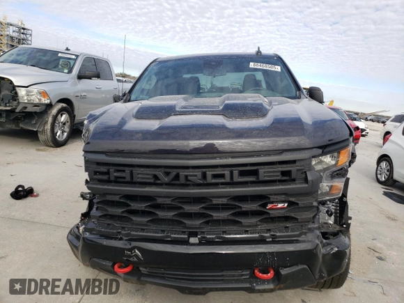 2024 Chevrolet Silverado 1500 Custom Trail Boss with VIN 3GCPDCEK8RG398601, listed as a Copart auction lot 88468505 with 933 mi miles and Salvage Title. Bid and sale history available at carsss.com. Image 5.