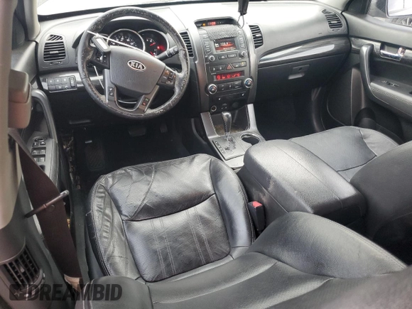 2013 Kia Sorento EX with VIN 5XYKU3A66DG363159, listed as a Copart auction lot 50256185 with 98,934 mi miles and Clean Title. Bid and sale history available at DreamBid. Image 8.
