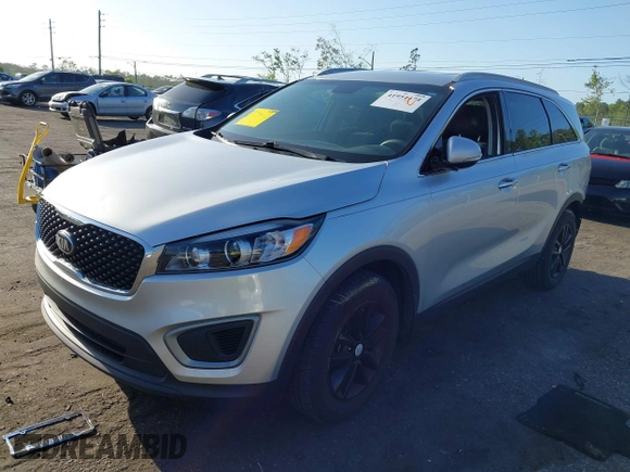 2016 Kia Sorento LX with VIN 5XYPG4A57GG069736, listed as a IAAI auction lot 41954474 with 131,150 mi miles. Bid and sale history available at carsss.com. Image 17.