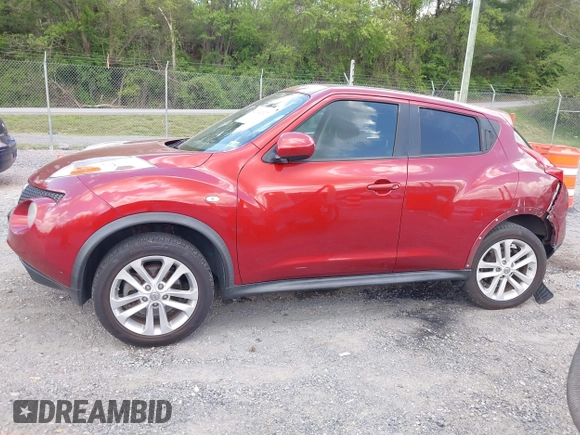 2014 Nissan Juke S with VIN JN8AF5MV7ET484233, listed as a IAAI auction lot 42146327 with 106,477 mi miles and . Bid and sale history available at carsss.com. Image 14.
