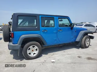 2016 Jeep Wrangler Unlimited Sport RHD z VIN 1C4BJWKG8GL307167, wystawiony jako Copart lot #57186605 z przebiegiem 182 213 mil mil oraz Czysty tytuł • Clean title. Historia ofert i sprzedaży dostępna na DreamBid. Obrazek 3.