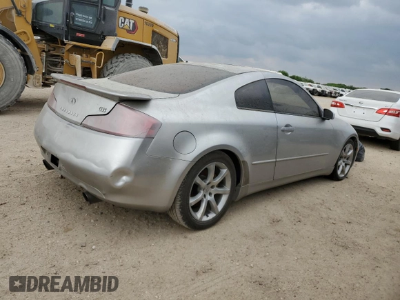 2003 Infiniti G35 Coupe w/Leather with VIN JNKCV54E43M208198, listed as a Copart auction lot 53915285 with 126,490 mi miles and Clean Title. Bid and sale history available at carsss.com. Image 3.
