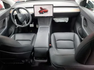 2022 Tesla Model Y Long Range z VIN 7SAYGDEE5NF388428, wystawiony jako Copart lot #56671385 z przebiegiem 17 250 mil mil oraz Szkody całkowita. Historia ofert i sprzedaży dostępna na DreamBid. Obrazek 8.