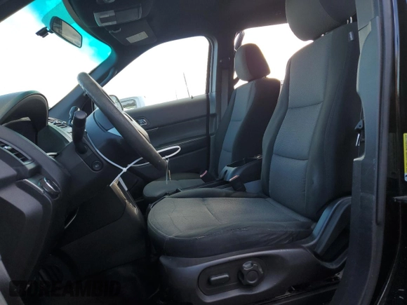 2015 Ford Utility Police Interceptor with VIN 1FM5K8AR8FGA78467, listed as a Copart auction lot 43581655 with 183,077 mi miles and Salvage Title. Bid and sale history available at carsss.com. Image 7.