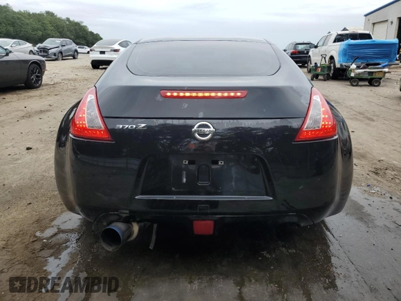 2013 Nissan 370Z with VIN JN1AZ4EH7DM880602, listed as a Copart auction lot 70782934 with 131,503 mi miles and Salvage Title. Bid and sale history available at carsss.com. Image 6.