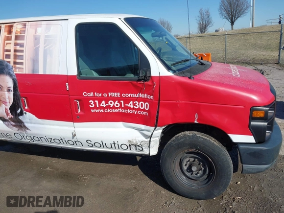 2010 Ford Econoline Cargo Commercial with VIN 1FTNE2EW0ADA04821, listed as a IAAI auction lot 41707886 with 162,929 mi miles and . Bid and sale history available at DreamBid. Image 6.