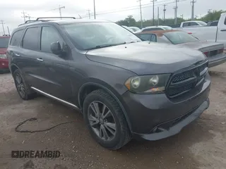 2013 Dodge Durango Crew с VIN 1C4RDHDG8DC690859, выставлен на аукционе IAAI как лот 42488921 с пробегом 211 075 миль миль и . История ставок и продаж доступна на DreamBid. Изображение 1.