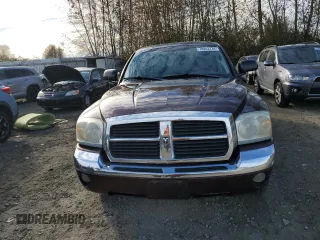 2005 Dodge Dakota Laramie with VIN 1D7HW58NX5S248188, listed as a Copart auction lot 75443734 with 209,716 mi miles and Salvage Title. Bid and sale history available at DreamBid. Image 5.