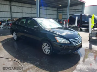 2013 Nissan Sentra SV with VIN 3N1AB7AP7DL672894, listed as a IAAI auction lot 41880258 with 154,509 mi miles. Bid and sale history available at carsss.com. Image 1.