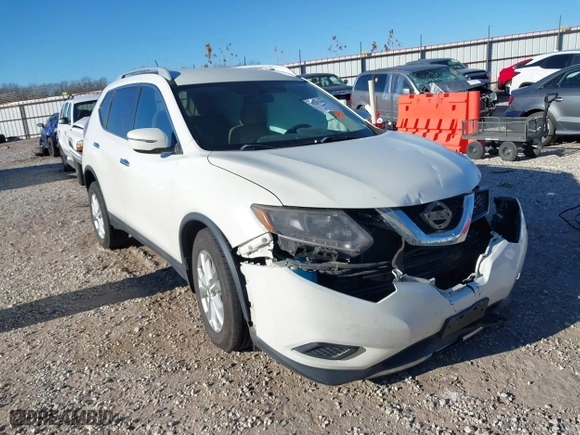 2016 Nissan Rogue S with VIN 5N1AT2MM5GC742032, listed as a IAAI auction lot 40977892 with 101,885 mi miles. Bid and sale history available at carsss.com. Image 1.