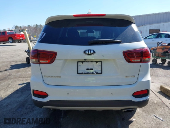 2019 Kia Sorento EX Sport with VIN 5XYPH4A52KG504426, listed as a IAAI auction lot 41868962 with 82,055 mi miles and . Bid and sale history available at DreamBid. Image 16.