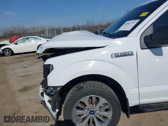 2018 Ford F-150 XL with VIN 1FTEW1EP9JKF26133, listed as a IAAI auction lot 42062779 with 119,518 mi miles. Bid and sale history available at carsss.com. Image 6.