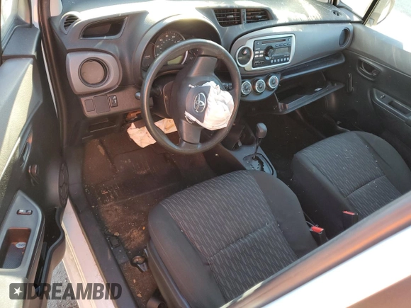 2014 Toyota Yaris L with VIN VNKKTUD32EA008556, listed as a Copart auction lot 80899304 with 0 mi miles and Salvage Title. Bid and sale history available at carsss.com. Image 8.