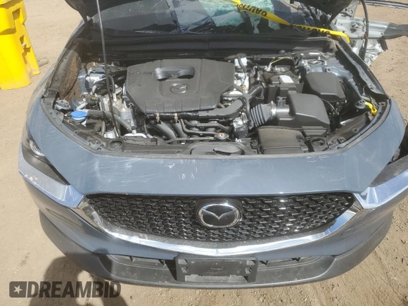 2023 Mazda CX-30 2.5 S Carbon Edition with VIN 3MVDMBCM1PM578257, listed as a Copart auction lot 53824765 with 25,599 mi miles and Salvage Title. Bid and sale history available at carsss.com. Image 11.