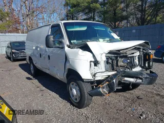 2012 Ford Econoline Cargo Commercial with VIN 1FTNE2EL7CDA53538, listed as a IAAI auction lot 41697483 with 142,154 mi miles and . Bid and sale history available at carsss.com. Image 1.