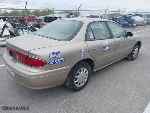 2002 Buick Century Custom with VIN 2G4WS52J221263164, listed as a IAAI auction lot 41837100 with 1 mi miles. Bid and sale history available at carsss.com. Image 4.