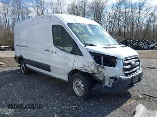 2020 Ford Transit Cargo with VIN 1FTBR1C85LKA13051, listed as a IAAI auction lot 41441966 with 81,863 mi miles and . Bid and sale history available at DreamBid. Image 1.
