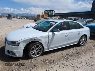 2013 Audi S4 Premium Plus z VIN WAUBGAFL5DA195568, wystawiony jako Copart lot #51332915 z przebiegiem 156 666 mil mil oraz Szkoda całkowita • Salvage title. Historia ofert i sprzedaży dostępna na DreamBid. Obrazek 1.
