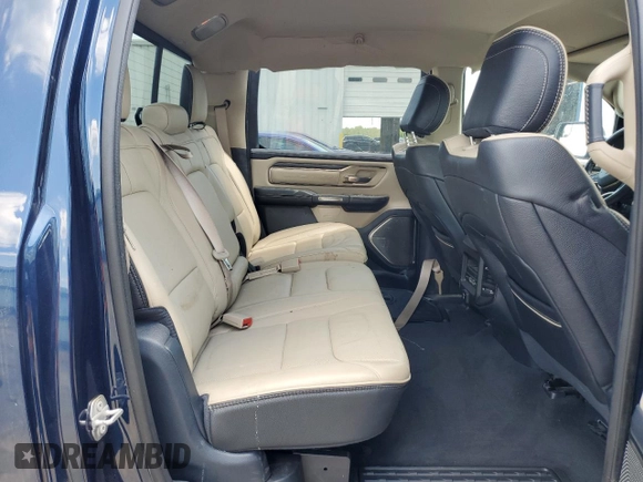 2020 Ram 1500 Limited z VIN 1C6RREHT1LN129498, wystawiony jako Copart lot #57706815 z przebiegiem 66 394 mil mil oraz Szkoda całkowita • Salvage title. Historia ofert i sprzedaży dostępna na DreamBid. Obrazek 10.