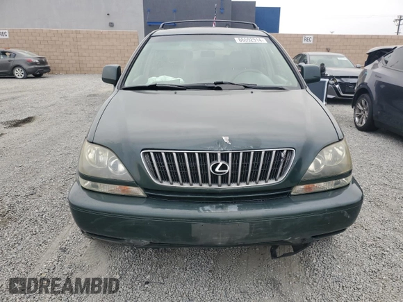 1999 Lexus RX 300 Luxury SUV with VIN JT6HF10U4X0064733, listed as a Copart auction lot 86592914 with 151,372 mi miles and Salvage Title. Bid and sale history available at carsss.com. Image 5.