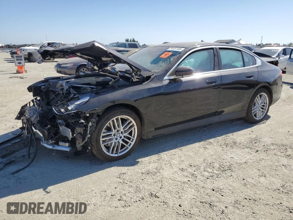 2024 BMW 5 Series 540i xDrive with VIN WBA63FJ06RCR29413, listed as a Copart auction lot 74137104 with 0 mi miles and Salvage Title. Bid and sale history available at carsss.com. Image 1.
