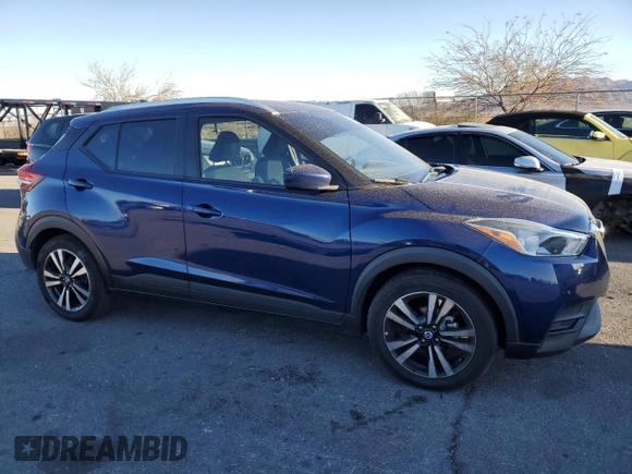 2019 Nissan Kicks S with VIN 3N1CP5CU7KL533458, listed as a Copart auction lot 42202135 with 126,323 mi miles and Salvage Title. Bid and sale history available at carsss.com. Image 4.