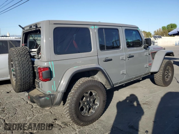 2020 Jeep Wrangler Unlimited Recon with VIN 1C4HJXFN5LW304700, listed as a Copart auction lot 86005334 with 32,786 mi miles and Salvage title. Bid and sale history available at DreamBid. Image 3.