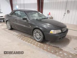 2001 Volvo C70 with VIN YV1NC53D21J019003, listed as a IAAI auction lot 41554351 with 141,659 mi miles. Bid and sale history available at carsss.com. Image 1.