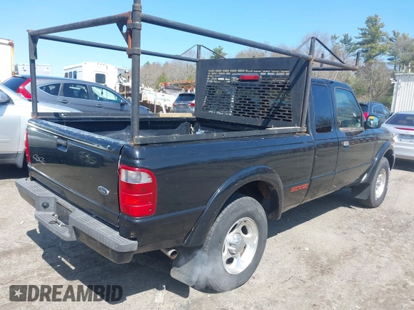 2001 Ford Ranger XL Fleet with VIN 1FTZR15E11TA26940, listed as a IAAI auction lot 41939489 with 120,925 mi miles. Bid and sale history available at carsss.com. Image 4.