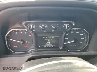 2022 GMC Sierra 1500 Limited SLT with VIN 3GTU9DEDXNG211591, listed as a Copart auction lot 68378384 with 20,016 mi miles and Salvage Title. Bid and sale history available at carsss.com. Image 9.