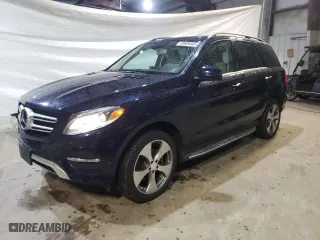 2016 Mercedes-Benz GLE with VIN 4JGDA5HB9GA696388, listed as a Copart auction lot 49589445 with 85,484 mi miles and Salvage Title. Bid and sale history available at carsss.com. Image 1.