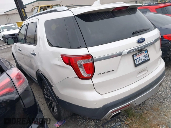 2016 Ford Explorer Platinum with VIN 1FM5K8HT3GGC71953, listed as a IAAI auction lot 41811896 with 81,594 mi miles and . Bid and sale history available at DreamBid. Image 3.