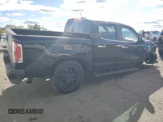 2022 GMC Canyon 4WD Denali with VIN 1GTG6EEN5N1133658, listed as a Copart auction lot 75592304 with 34,715 mi miles and Salvage Title. Bid and sale history available at carsss.com. Image 3.