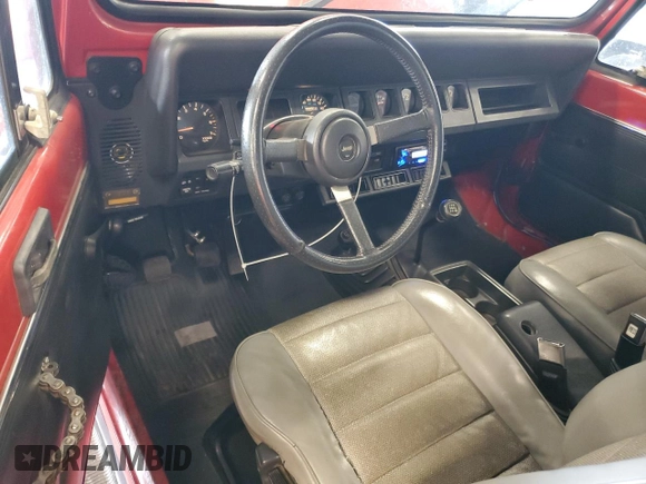 1994 Jeep Wrangler with VIN 1J4FY29SXRP458257, listed as a Copart auction lot 61340525 with 92,004 mi miles and Clean title. Bid and sale history available at DreamBid. Image 8.