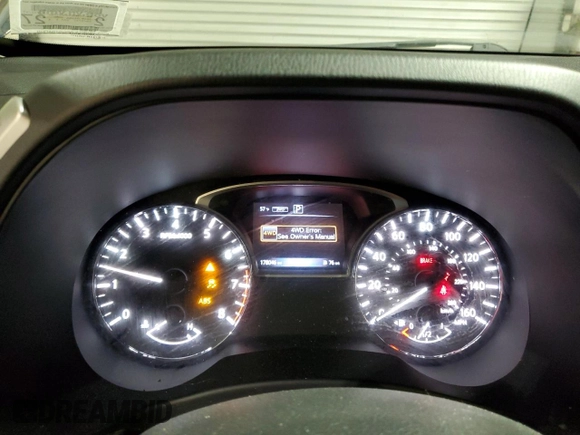 2016 Nissan Pathfinder Platinum with VIN 5N1AR2MM7GC601266, listed as a Copart auction lot 54527615 with 178,046 mi miles and Salvage Title. Bid and sale history available at carsss.com. Image 9.