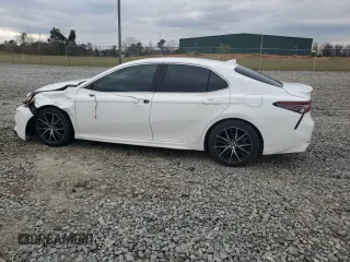 2021 Toyota Camry SE Nightshade with VIN 4T1G11AK8MU517316, listed as a Copart auction lot 45711545 with 107,330 mi miles and Salvage Title. Bid and sale history available at carsss.com. Image 2.