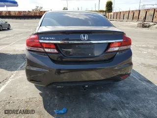 2013 Honda Civic Sdn LX with VIN 2HGFB2F50DH597561, listed as a Copart auction lot 50927385 with 142,034 mi miles and Salvage Title. Bid and sale history available at carsss.com. Image 6.