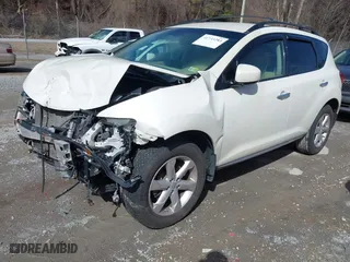 2009 Nissan Murano SL with VIN JN8AZ18W49W113053, listed as a IAAI auction lot 41733283 with 136,229 mi miles. Bid and sale history available at carsss.com. Image 18.