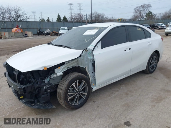 2024 Kia Forte LXS with VIN 3KPF24ADXRE784060, listed as a IAAI auction lot 41821682 with 24,794 mi miles and . Bid and sale history available at DreamBid. Image 6.