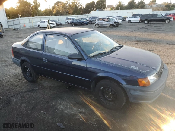 1996 Toyota Tercel DX with VIN JT2AC52L5T0190097, listed as a Copart auction lot 76574844 with NaN miles and Clean Title. Bid and sale history available at carsss.com. Image 4.