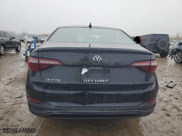 2023 Volkswagen Jetta S with VIN 3VW5M7BU3PM020492, listed as a Copart auction lot 39614734 with 8,951 mi miles and Salvage Title. Bid and sale history available at carsss.com. Image 6.