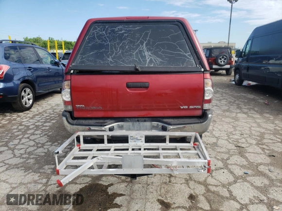 2009 Toyota Tacoma with VIN 5TEUU42N79Z650821, listed as a Copart auction lot 62543715 with 213,267 mi miles and Salvage title. Bid and sale history available at DreamBid. Image 6.