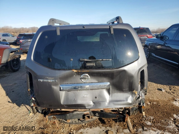 2012 Nissan Pathfinder SV with VIN 5N1AR1NB5CC632937, listed as a Copart auction lot 87054714 with 90,646 mi miles and Salvage Title. Bid and sale history available at carsss.com. Image 6.