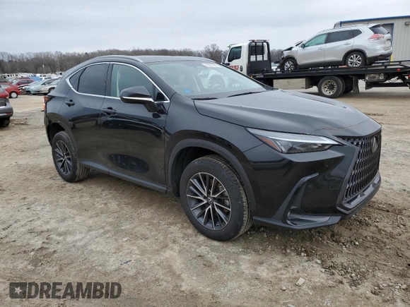 2022 Lexus NX with VIN 2T2AKCEZ6NC002870, listed as a Copart auction lot 43507585 with 24,383 mi miles and Salvage Title. Bid and sale history available at carsss.com. Image 4.