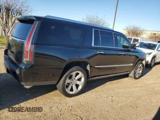 2019 Cadillac Escalade ESV Premium Luxury z VIN 1GYS4JKJ3KR358307, wystawiony jako Copart lot #84033424 z przebiegiem 196 975 mil mil oraz Czysty tytuł • Clean title. Historia ofert i sprzedaży dostępna na DreamBid. Obrazek 3.