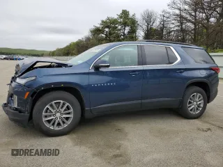 2023 Chevrolet Traverse LT Leather with VIN 1GNEVHKW1PJ171195, listed as a Copart auction lot 54646634 with 21,222 mi miles. Bid and sale history available at carsss.com. Image 1.